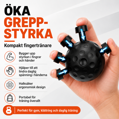 HandKraft™ | Justerbar träningsanordning för fingrar och greppstyrka