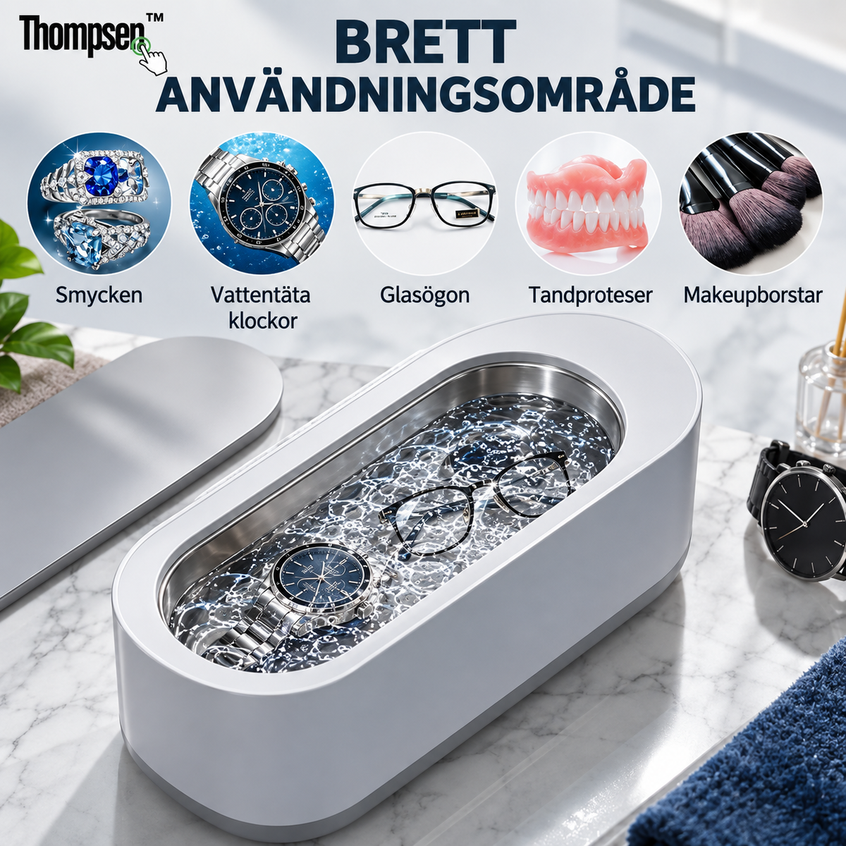 GlansPro™ | Bärbar ultraljudsrengöringsmaskin