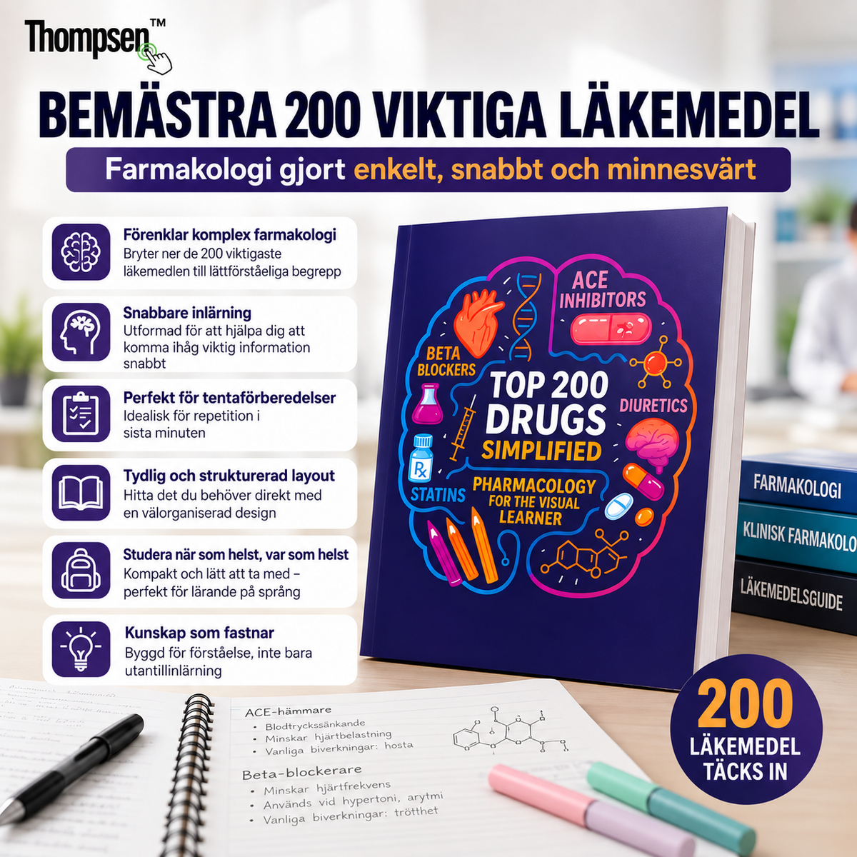 Farmakoll™ | Studiehandbok i visuell farmakologi