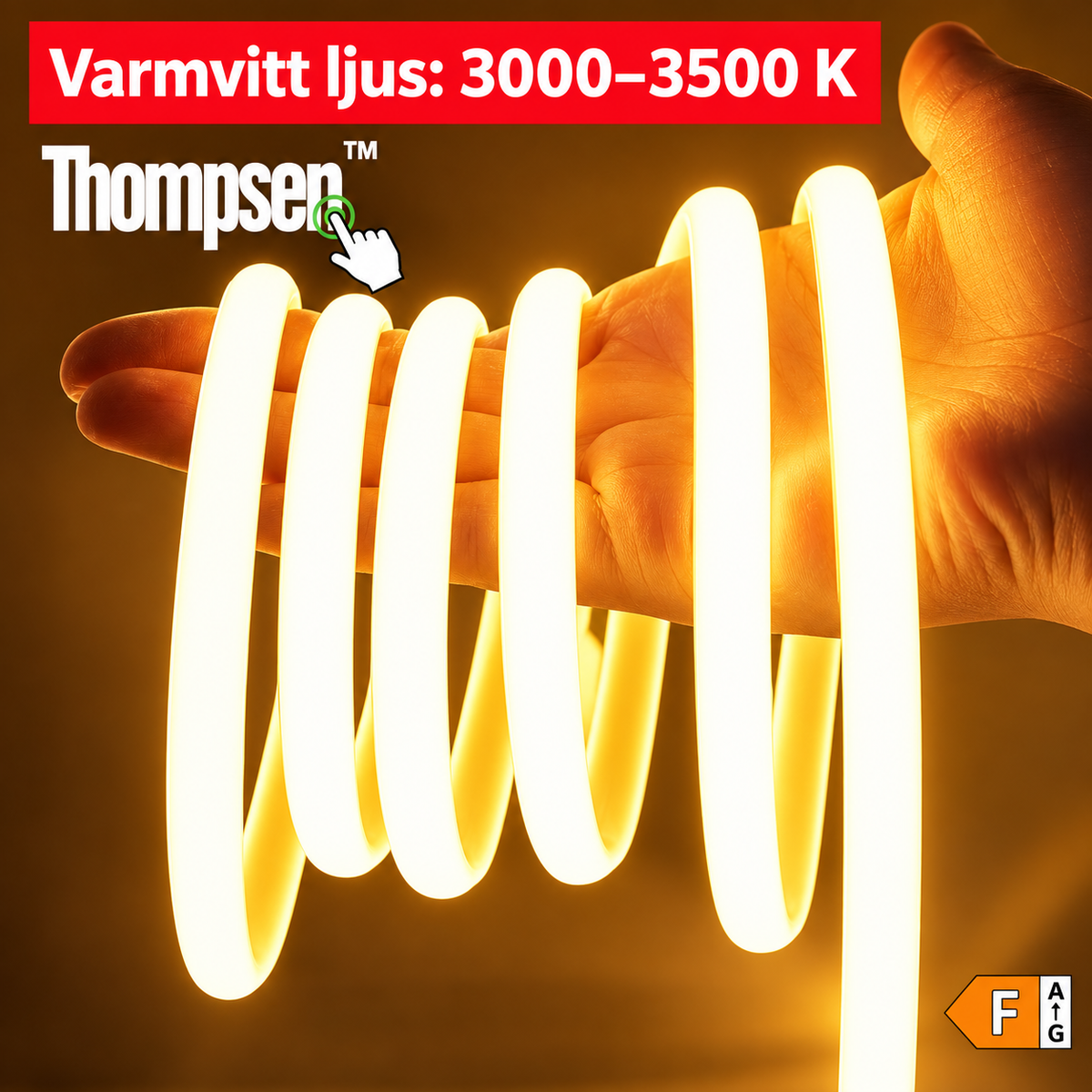 LjusGlöd™ | Flexibel LED-ljuslist