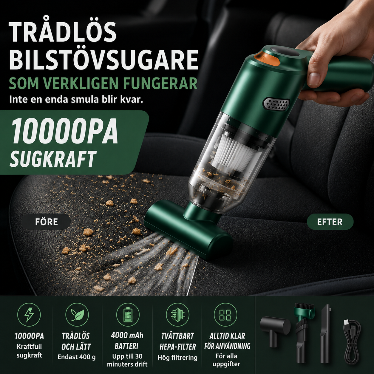 VacuPro™ | Enkel rengöring i varje hörn