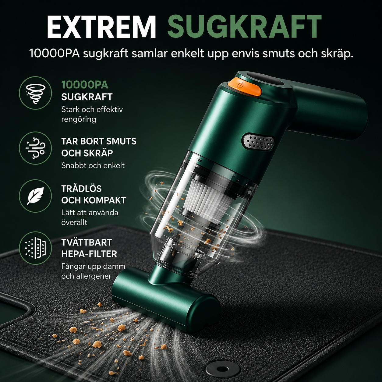 VacuPro™ | Enkel rengöring i varje hörn