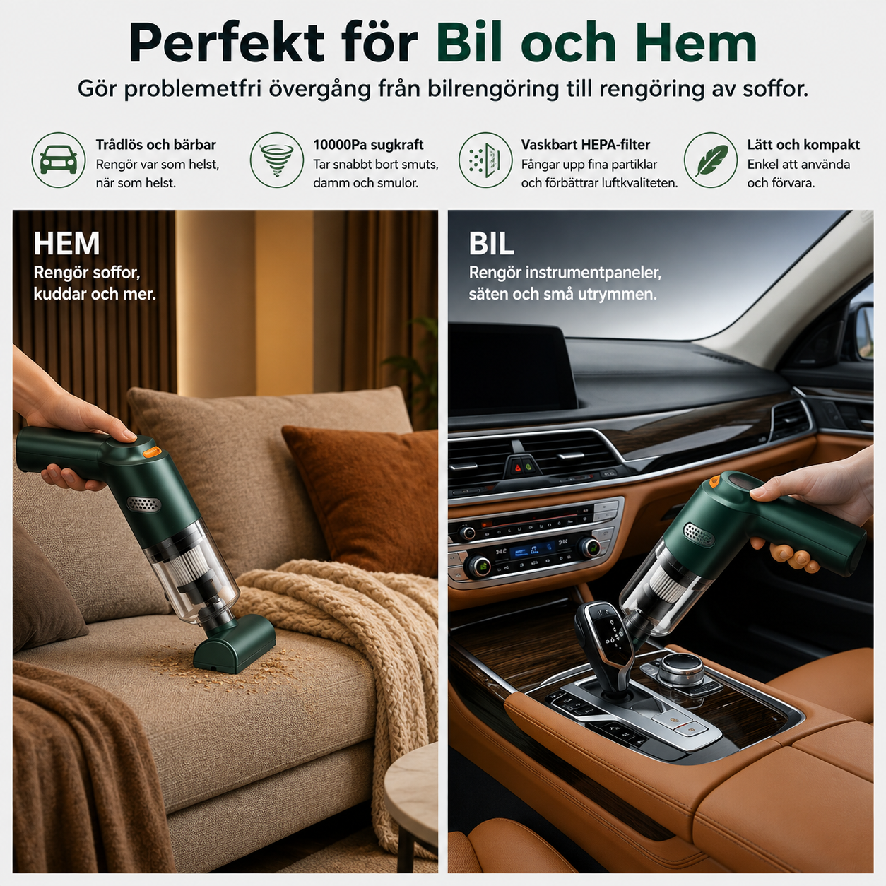 VacuPro™ | Enkel rengöring i varje hörn
