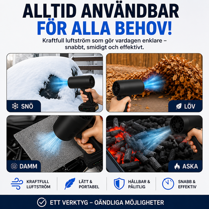 AirSweep™ | Kraftfull luft för rengöring