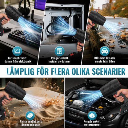 AirSweep™ | Kraftfull luft för rengöring