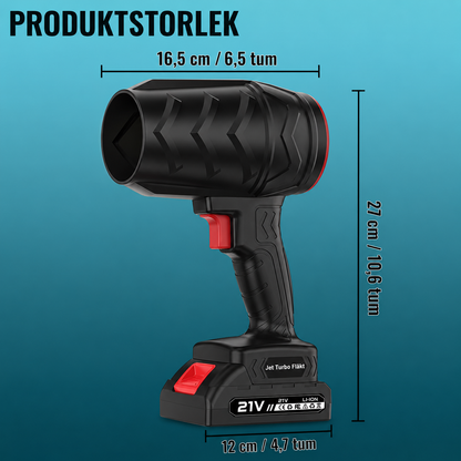 AirSweep™ | Kraftfull luft för rengöring