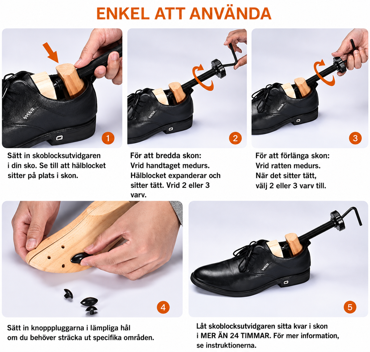 ShoeExpand™ | Gör dina vardagsskor bekvämare