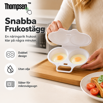 EggSteamer™ | Mikrovågsugn för två ägg