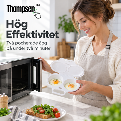 EggSteamer™ | Mikrovågsugn för två ägg