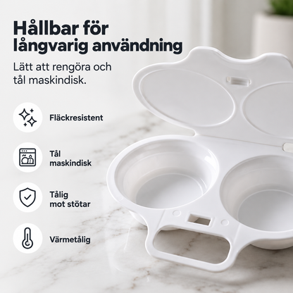 EggSteamer™ | Mikrovågsugn för två ägg
