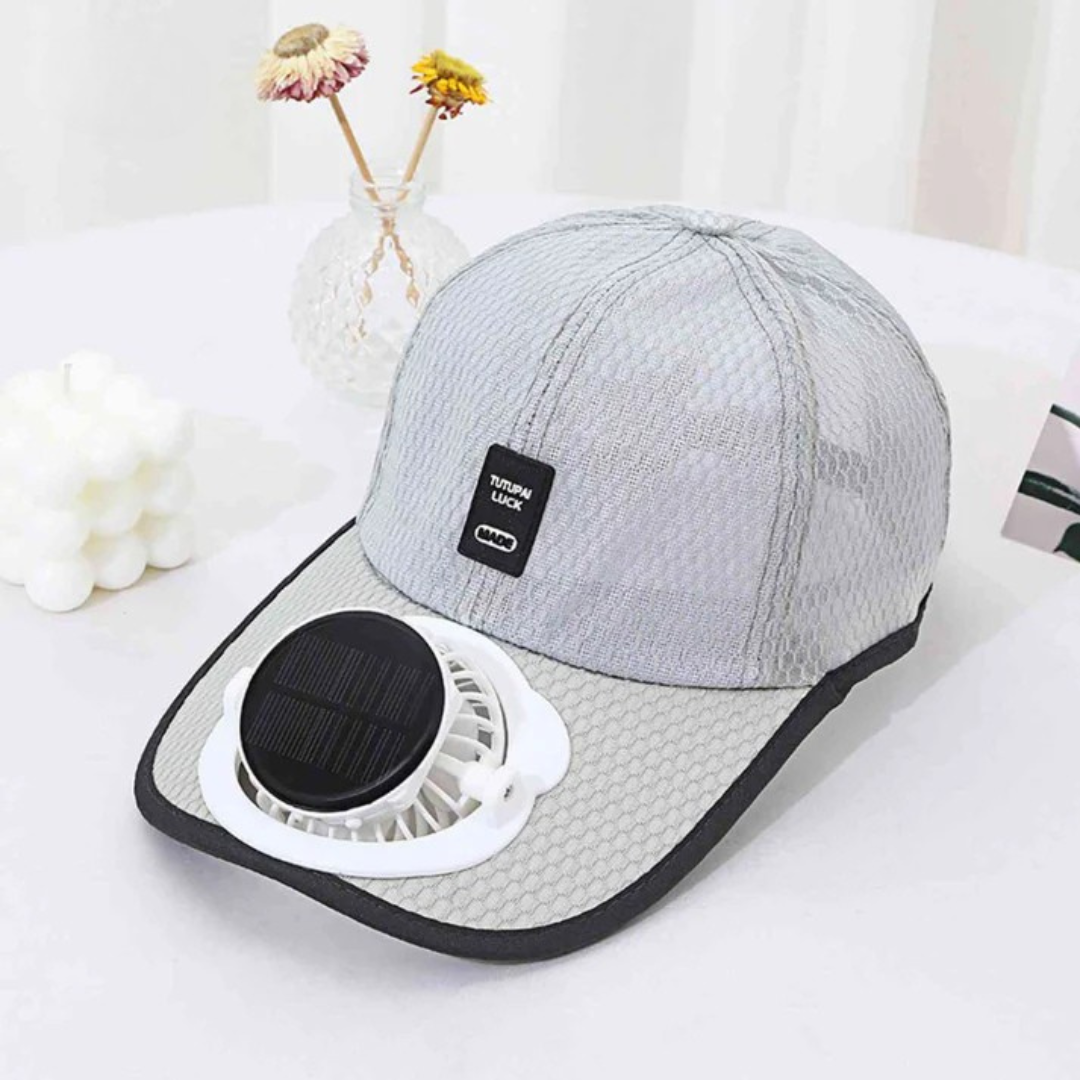 AirFlow Cap™ | Svalkande solhatt, UV-skydd och uppladdningsbar