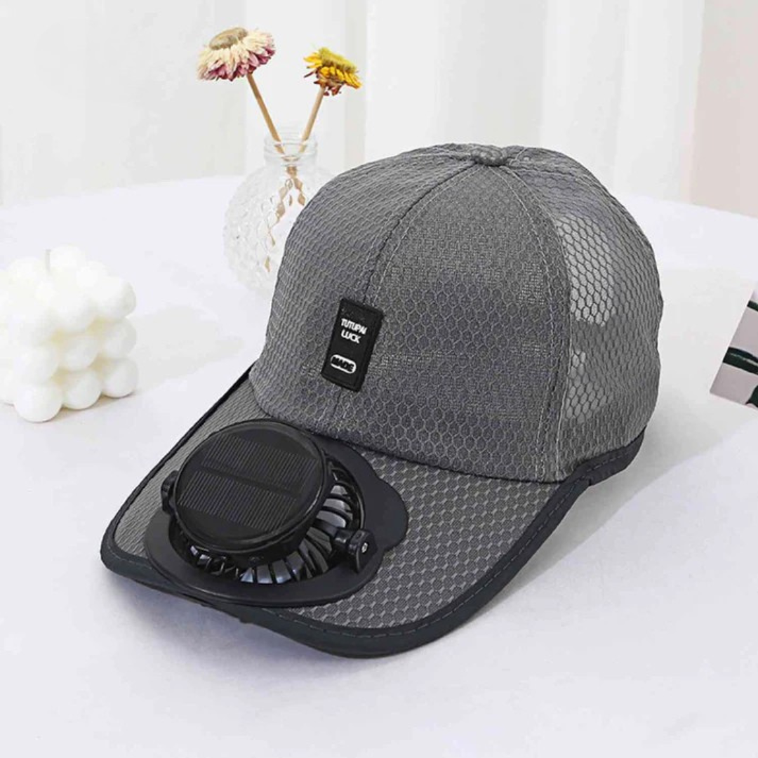AirFlow Cap™ | Svalkande solhatt, UV-skydd och uppladdningsbar