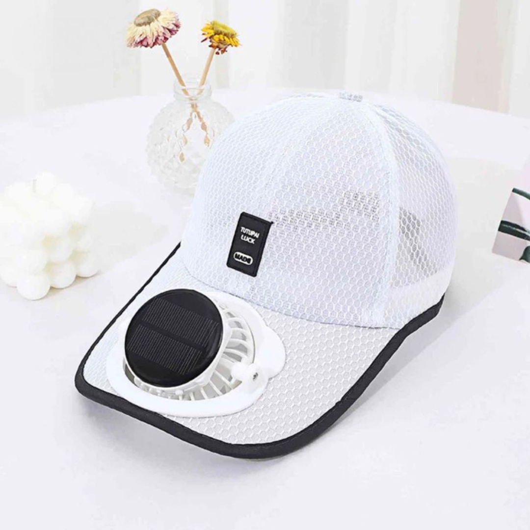 AirFlow Cap™ | Svalkande solhatt, UV-skydd och uppladdningsbar