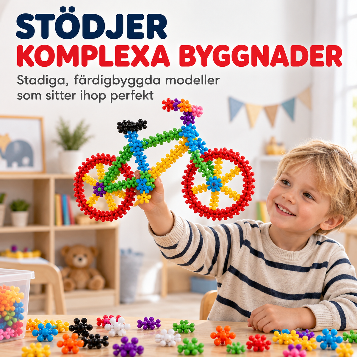 ByggMagi™ | Kreativa 3D-byggklossar som passar ihop