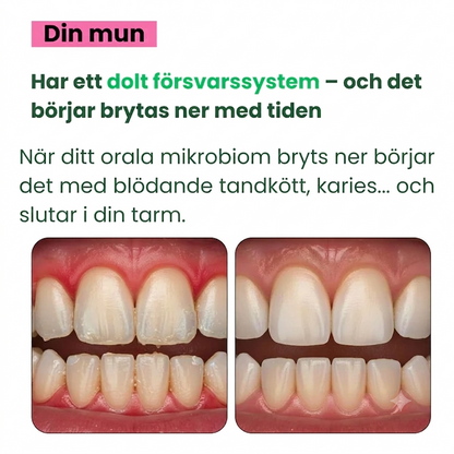 PureBreath+ Optimal styrka för återställning av mikrobiomet i munhålan