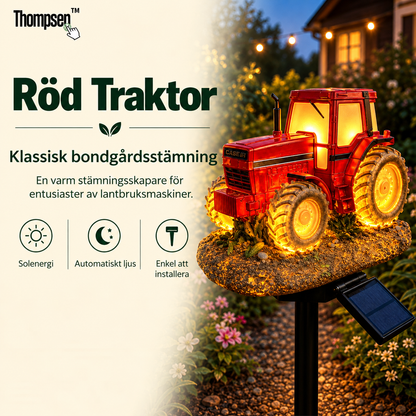 TrädgårdsLjus™ | Dekorativ solcellslampa för trädgården