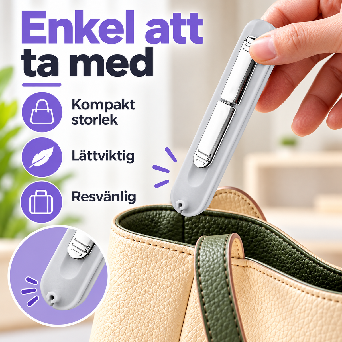 TrådLätt™ | 2-i-1-Nålträdare och Nagelklippare