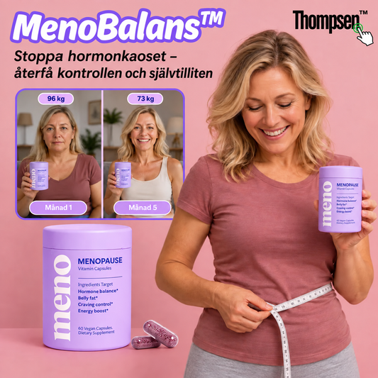 MenoBalans™ | Kapslar för stöd under klimakteriet