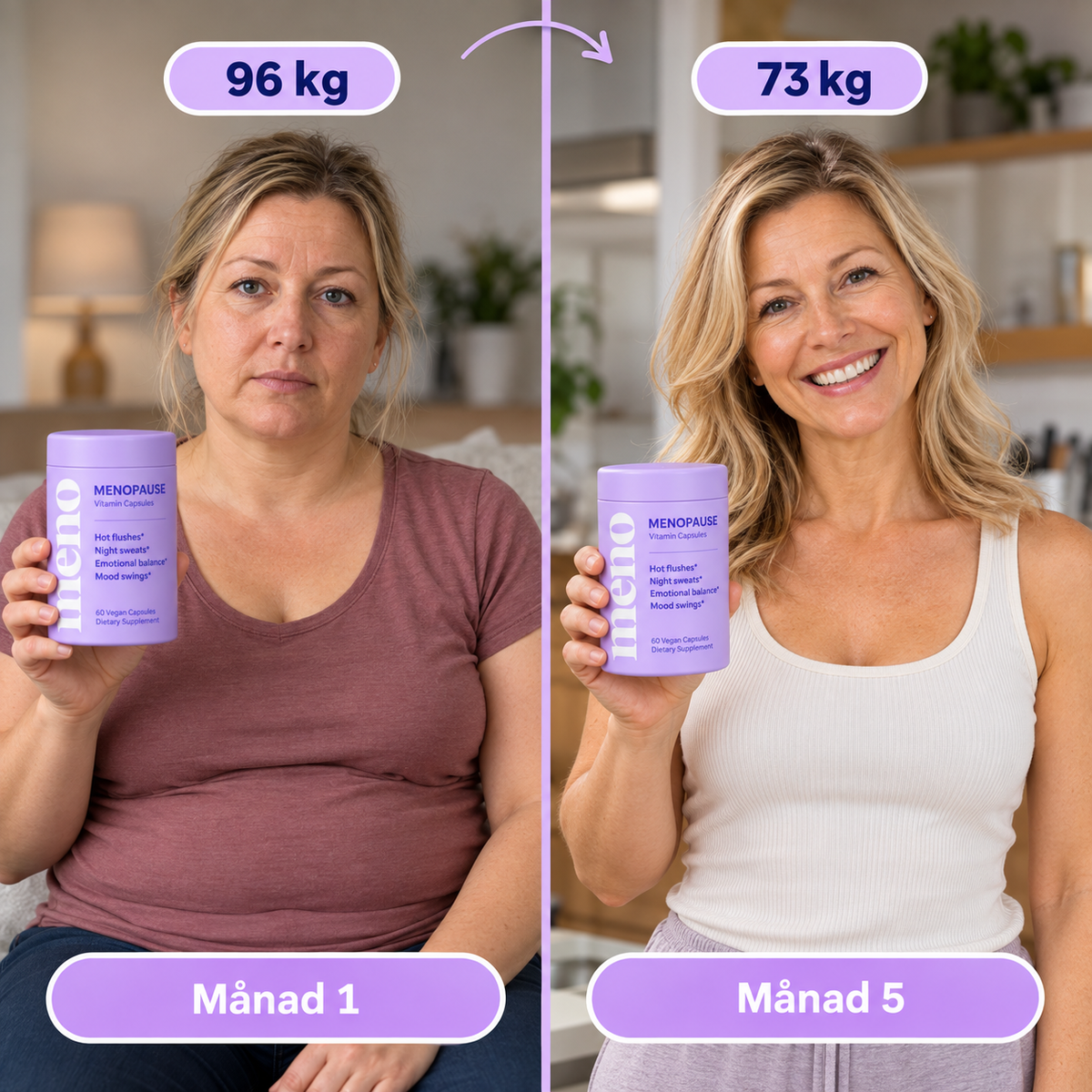 MenoBalans™ | Kapslar för stöd under klimakteriet