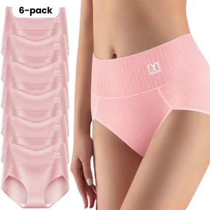 Amoura™ | 6-pack andningsbara trosor med hög midja