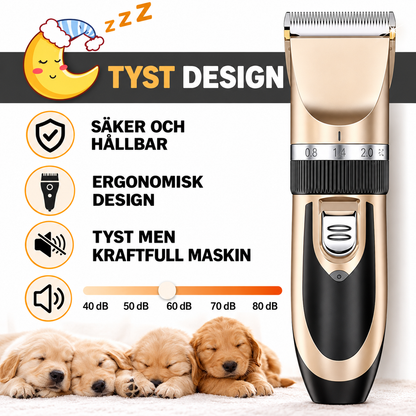 TassTrim™ | Sats med hårklippare för husdjur