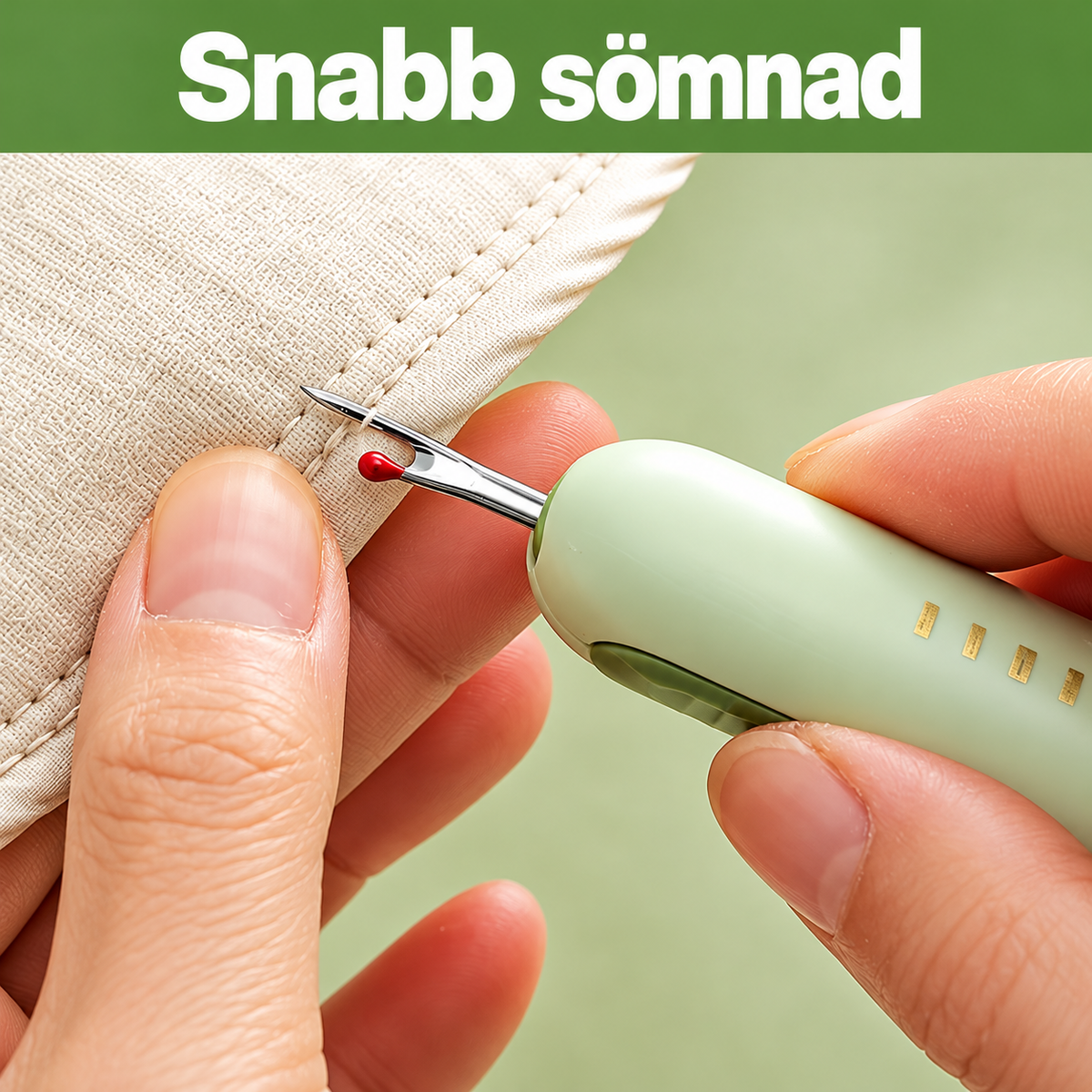 TrådLätt™ | 2-i-1-Nålträdare och Nagelklippare