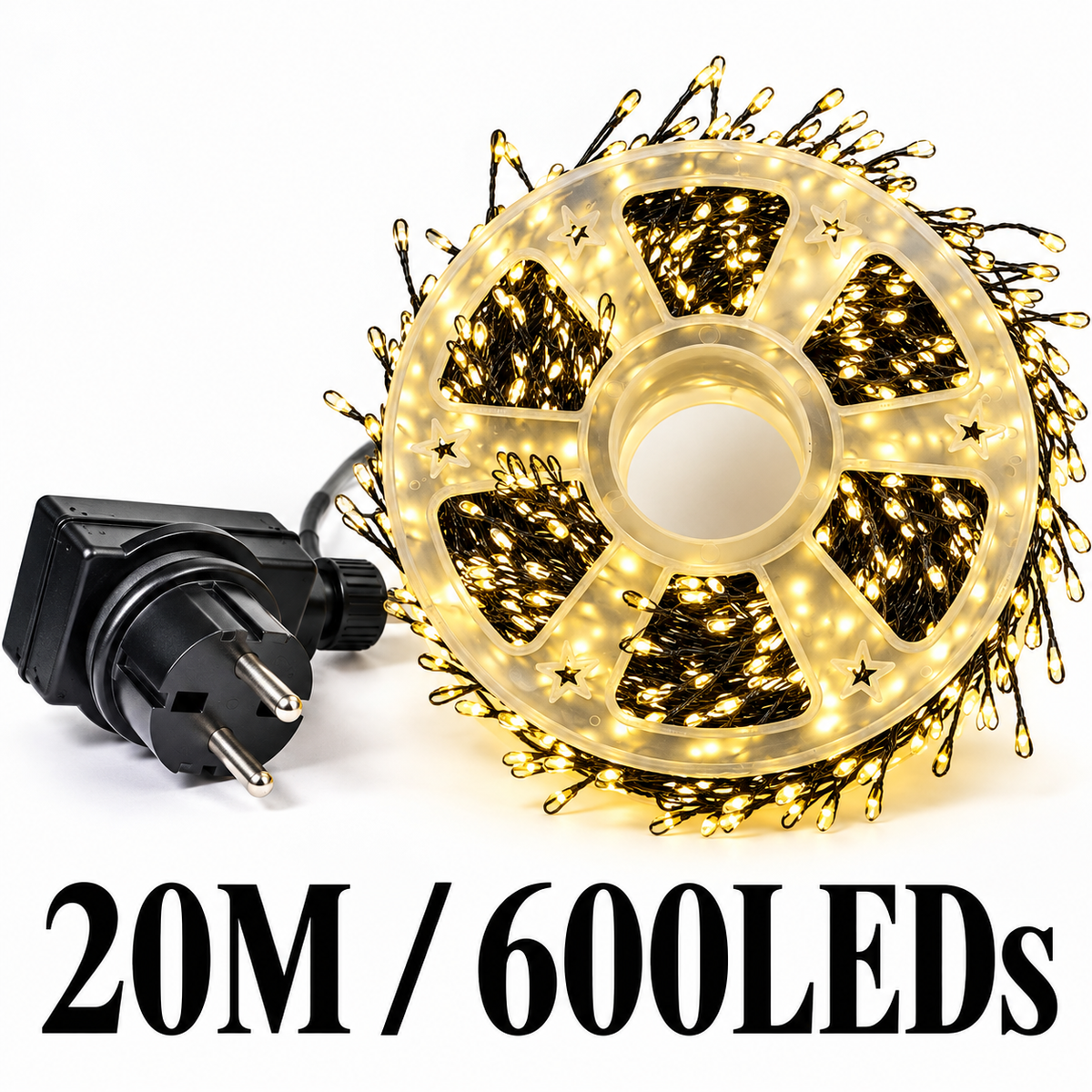 JulGlitter™ | 600 Micro LED-Julbelysningar