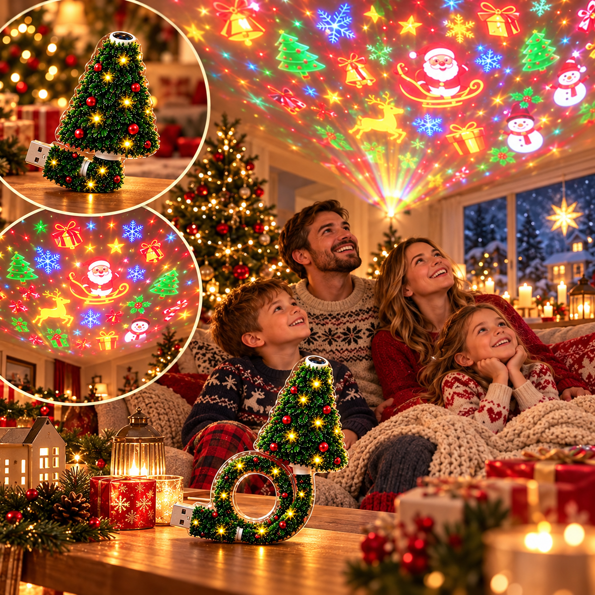 JulMagi™ | LED-Projektor för Julgranen