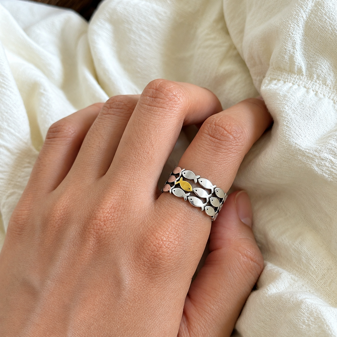 FiskMod™ | Ring med fisksymbolik