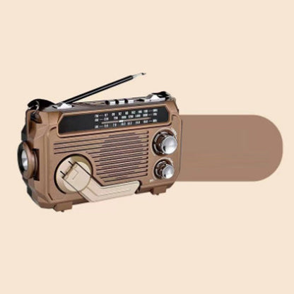 KraftRadio™ | Multifunktionell bärbar nödradio